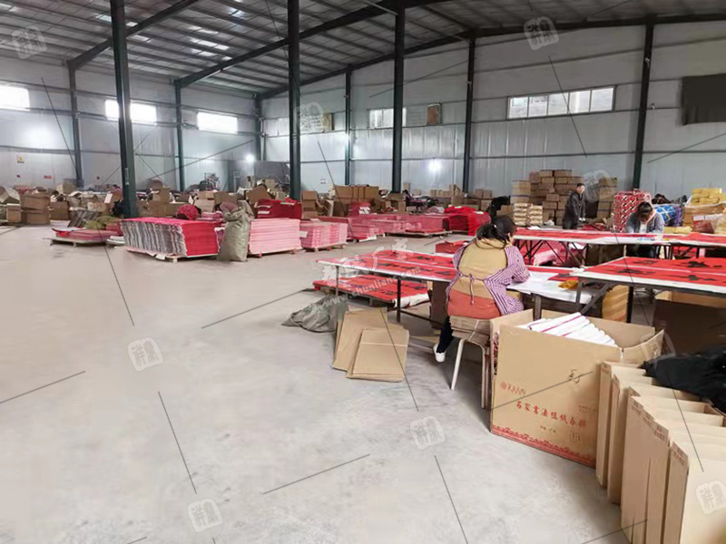 春聯印刷廠包裝車間